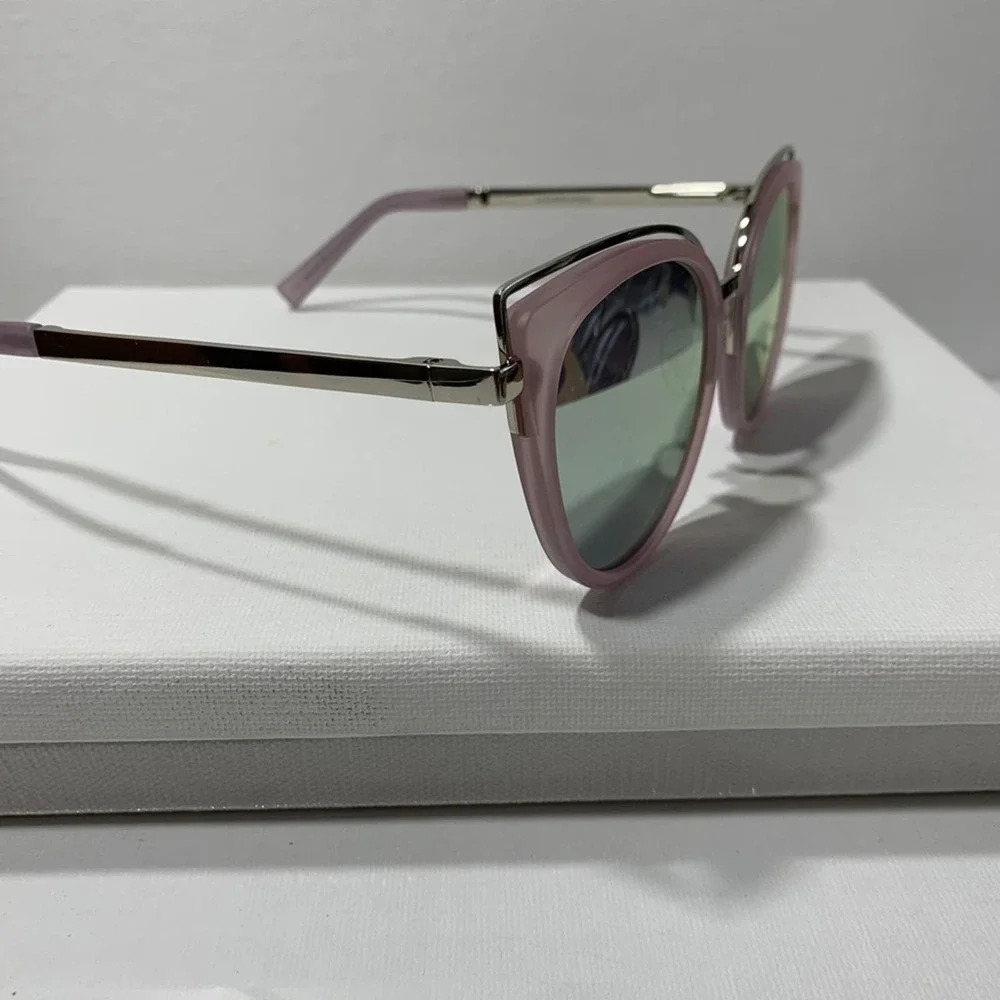 Nine West pink and silver sunglasses